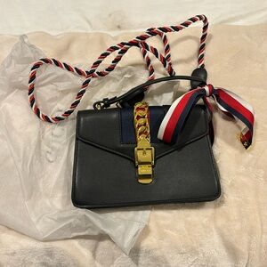 Crossbody Bag with Handle and Strap